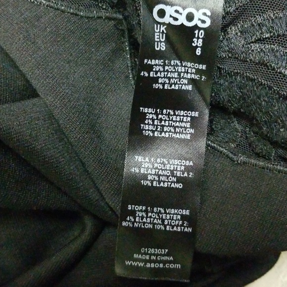 ASOS Fitted Party Dress - Picture 4 of 4